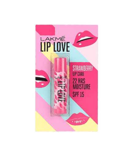 LAKME LIP LOVE CHAPSTICK STRAWBERRY 4.5G